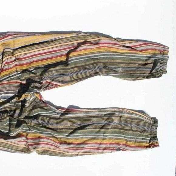 Hippie Stripped Free People Movement FP Movement Hobo Baggy Pants XS - Picture 6 of 7